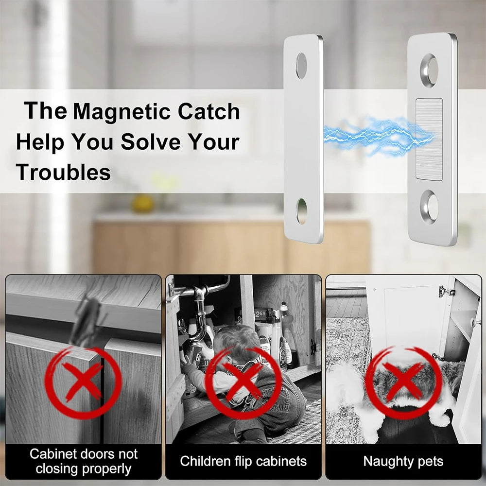 Buy 1 Get 2 Free Magnetic Cabinet Catches | Ultra Thin Cabinet Magnets