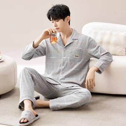 Men's Pajama Set | Long Sleeve Comfortable Set For Men