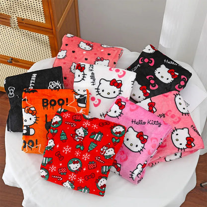 Hello Kitty Fleece Pajama Pants for Women | Double Elastic Soft Fabric Trousers