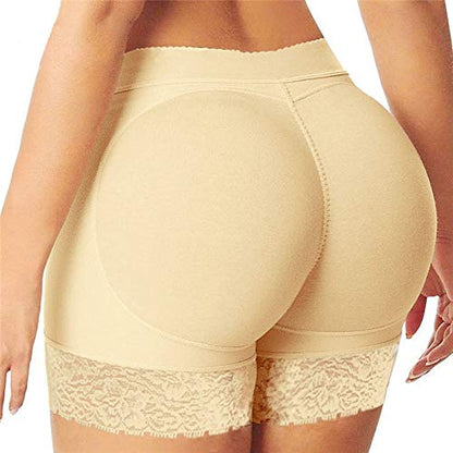 Women Body Shaper Padded Butt Lifter Shorts , Seamless Shorts