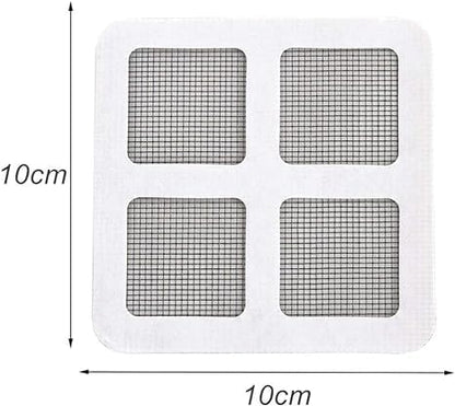 10 Packs Disposable Shower Drain Cover Sticker | Bathroom, Laundry, Bathtub, Kitchen Shower Drain Floor Sink Strainer Filter Mesh