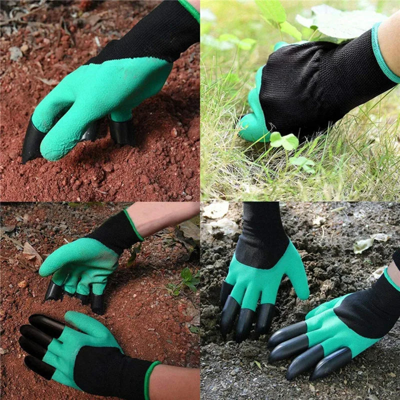 Garden Gloves with Claws | Gloves For Planting, Gardening, Farming| Waterproof Gloves