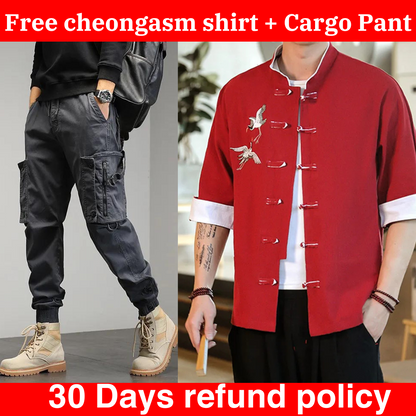 Cargo Pant + Free cheongasm Shirt