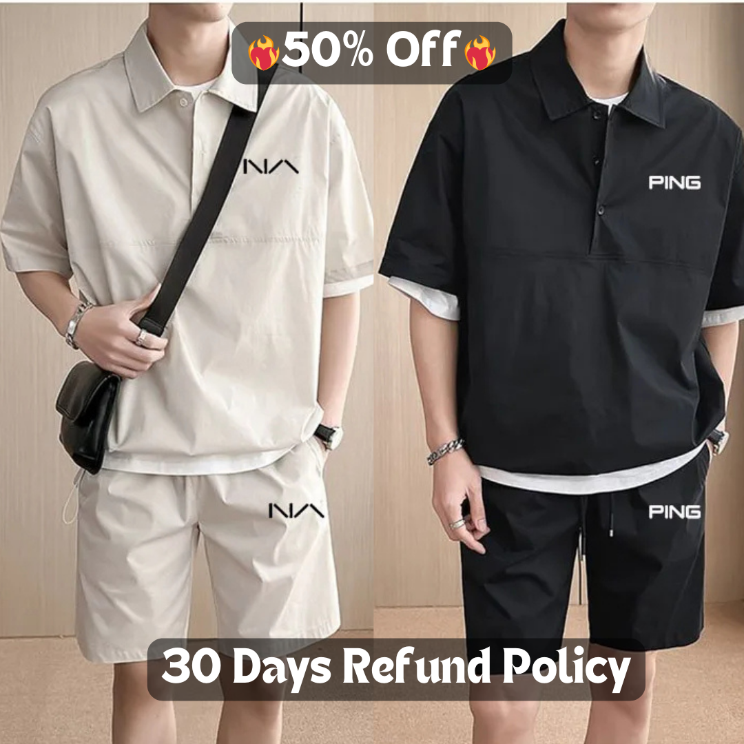 T-shirt and Shorts set for Men + Shorts Men's Summer Sportswear Set