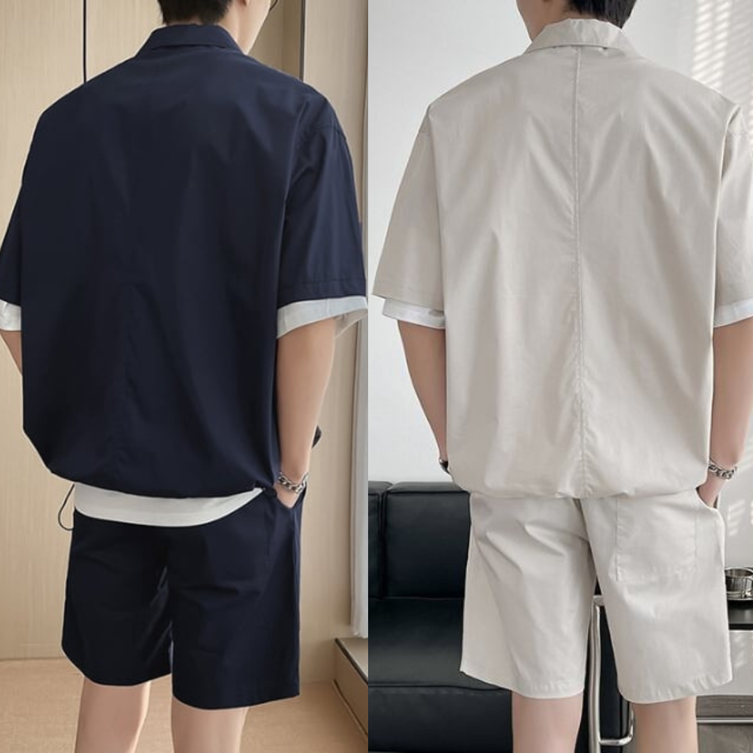 T-shirt and Shorts set for Men + Shorts Men's Summer Sportswear Set