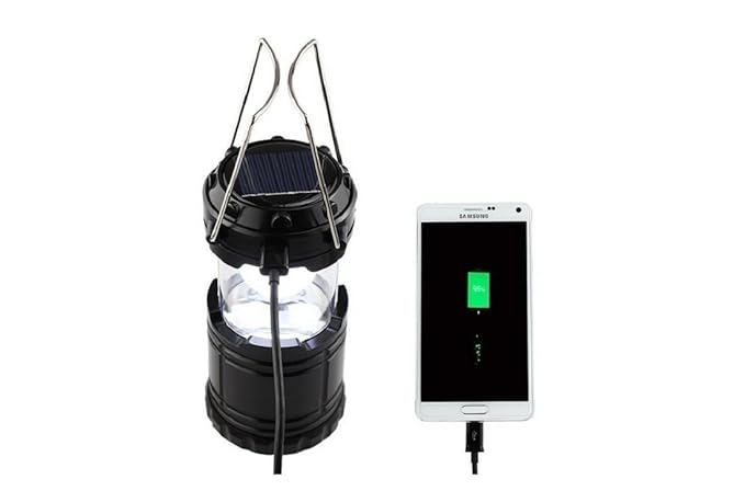 Solar Rechargeable Lantern Outdoor Camping Lamp