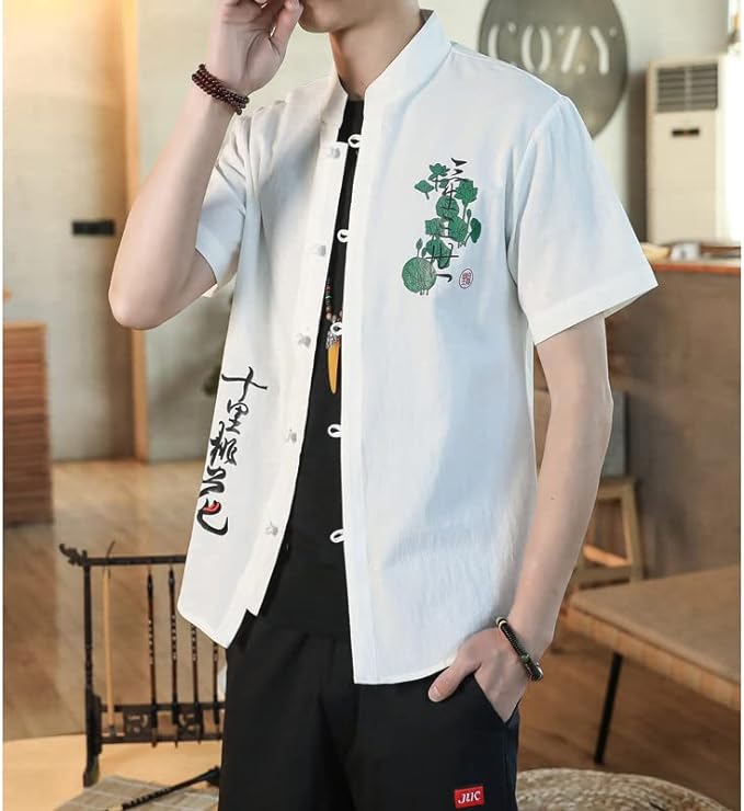 Buy Hanfu Shirt and Get Stretchable Pant Free