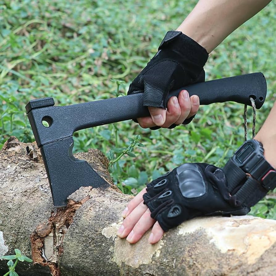 Multi-Purpose Axe for Outdoor Camping | Outdoor Survival Axe & Hiking Axe