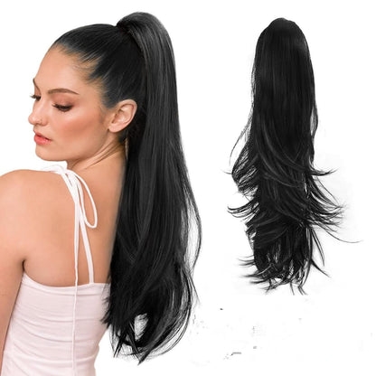 Ponytail Hair Extension Clutcher | Thick lengths claw ponytail hair extension