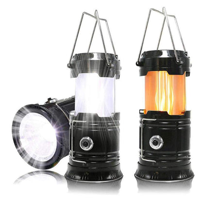 Solar Rechargeable Lantern Outdoor Camping Lamp