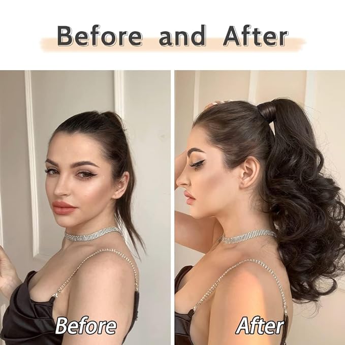 Ponytail Hair Extension Clutcher | Thick lengths claw ponytail hair extension