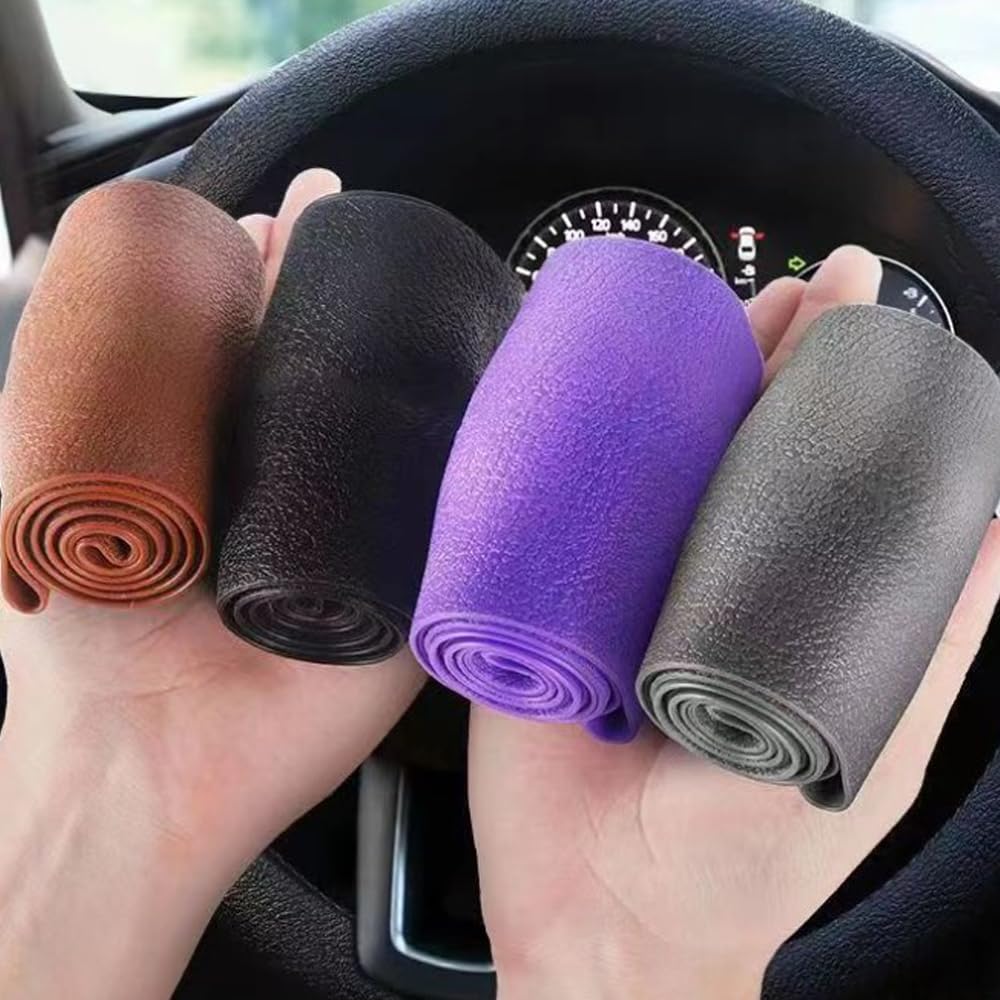 Universal Car Silicone Steering Wheel Cover | Elastic | Non-Slip | Soft Multi-Color