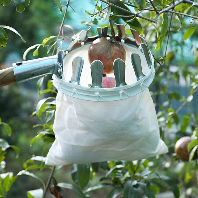 Fruit Picker Head Basket | Easy Pick Fruit Harvester