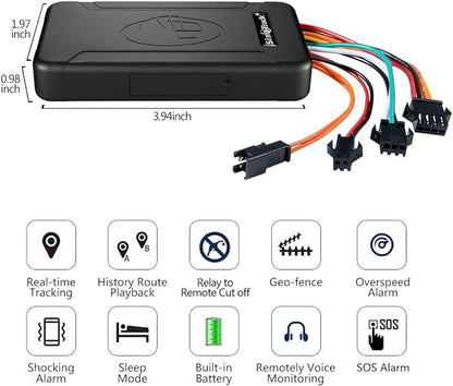 1 Meter accuracy Antitheft Bike/Car GPS Tracker , Waterproof Device