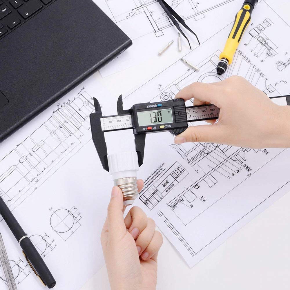 150mm/100mm Electronic Digital Caliper | Micrometer Measuring Tool | Digital Ruler