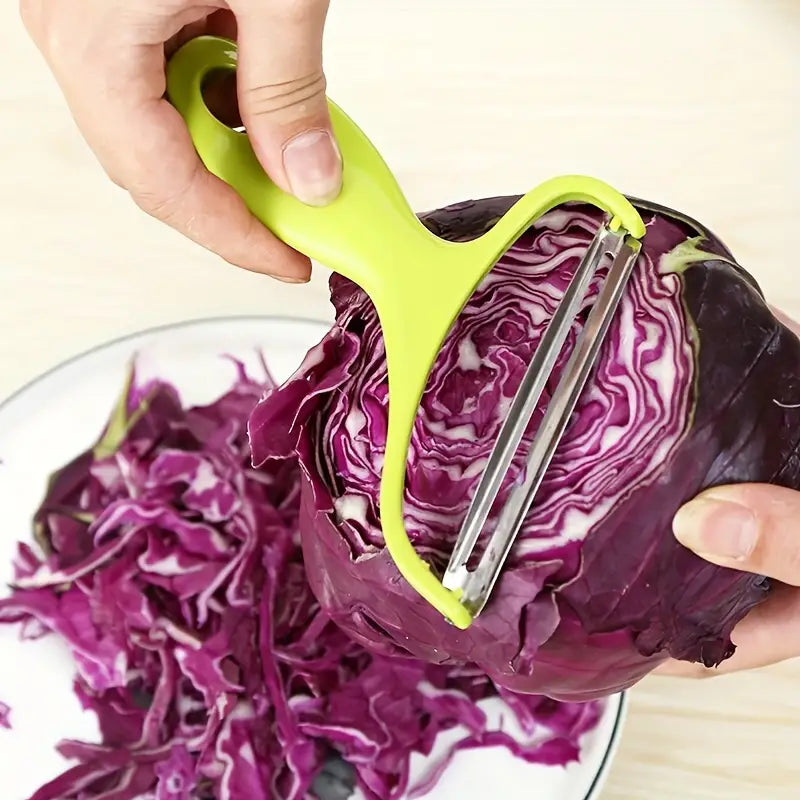 Multifunctional Steel Kitchen Tool | Vegetable, Potato and Fruit Peeler| Cabbage Slicer