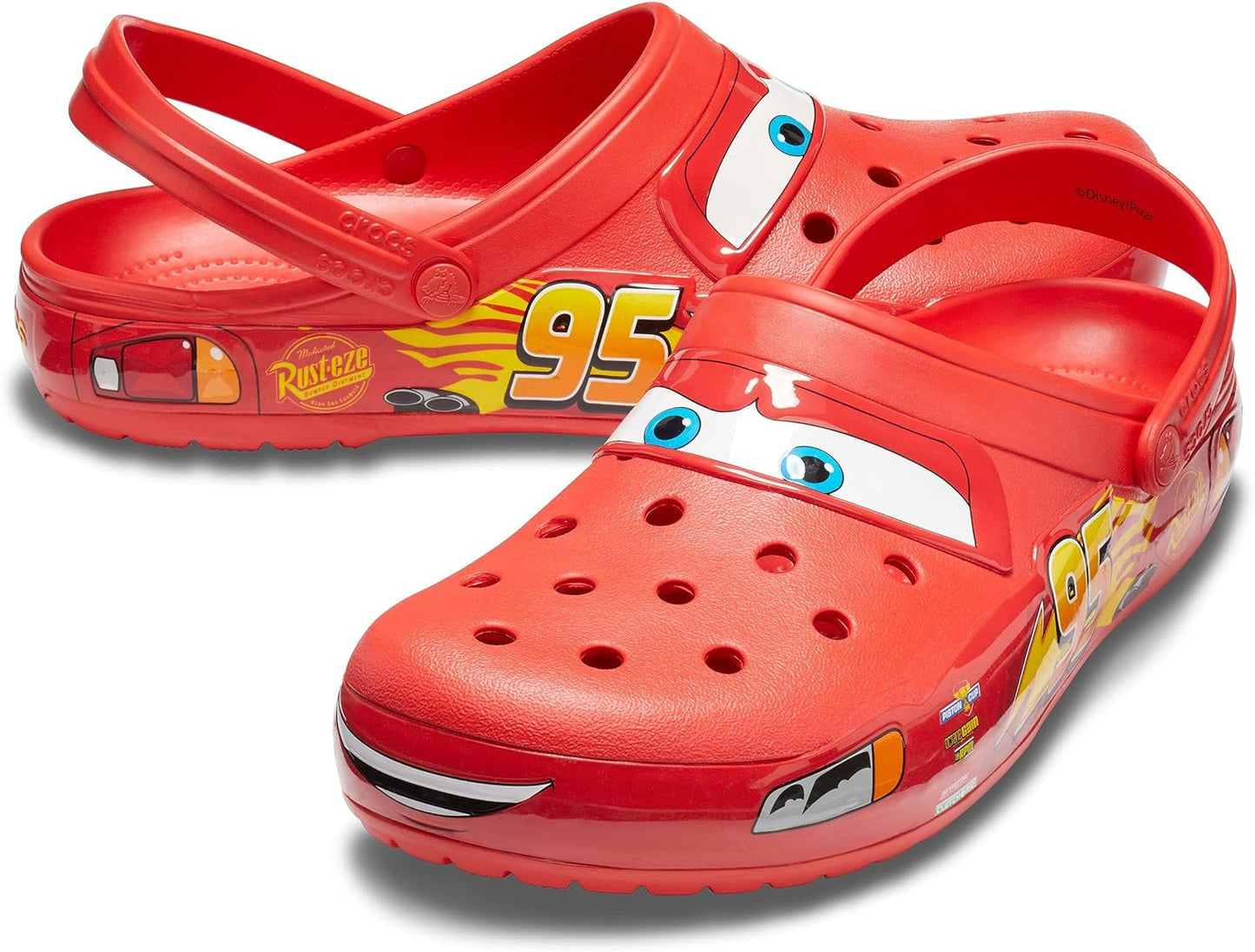 Unisex Disney Lightning McQueen Crocs