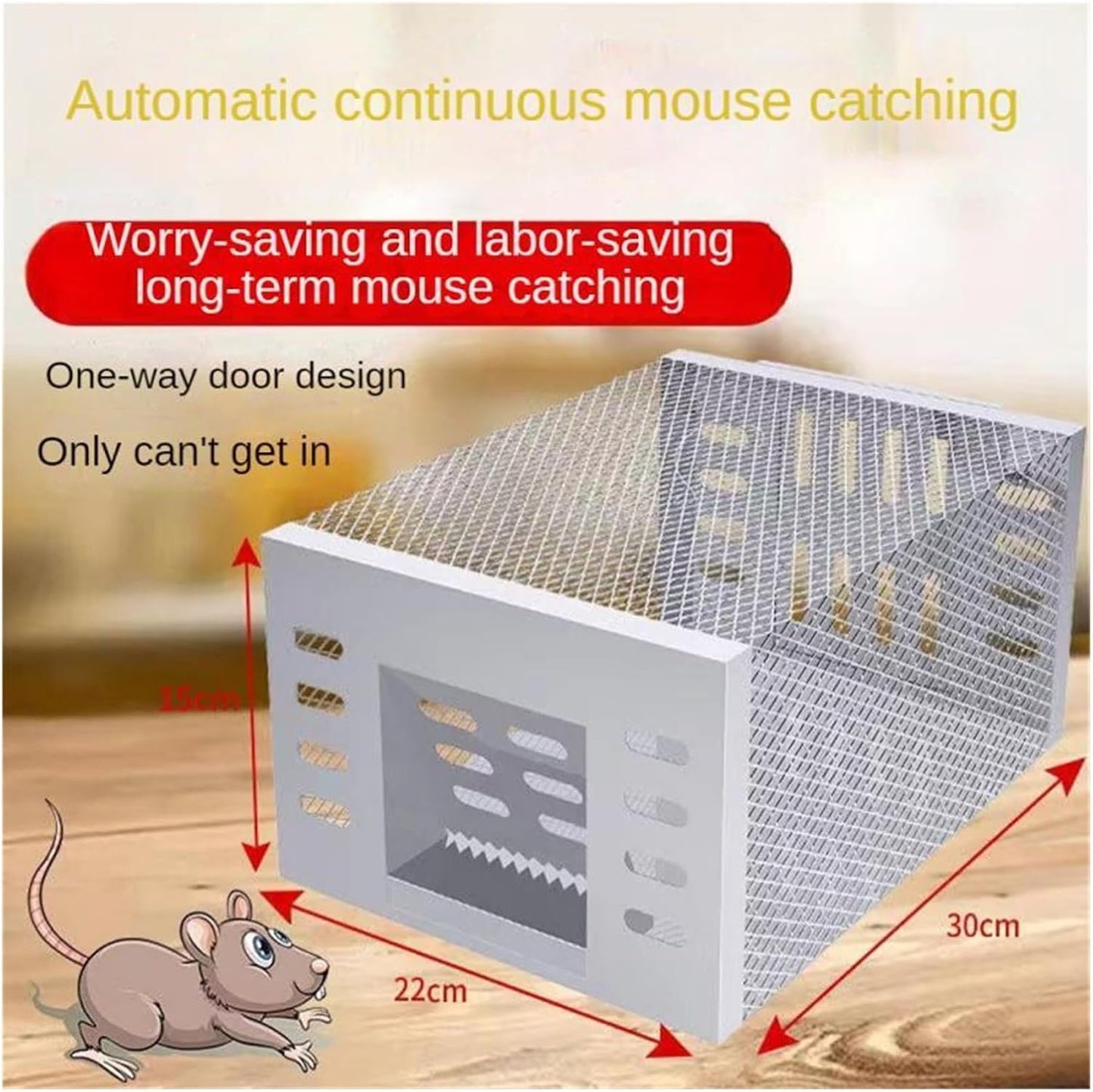 Automatic Cycle Mouse Trap | Safe and Reusable Mousetrap