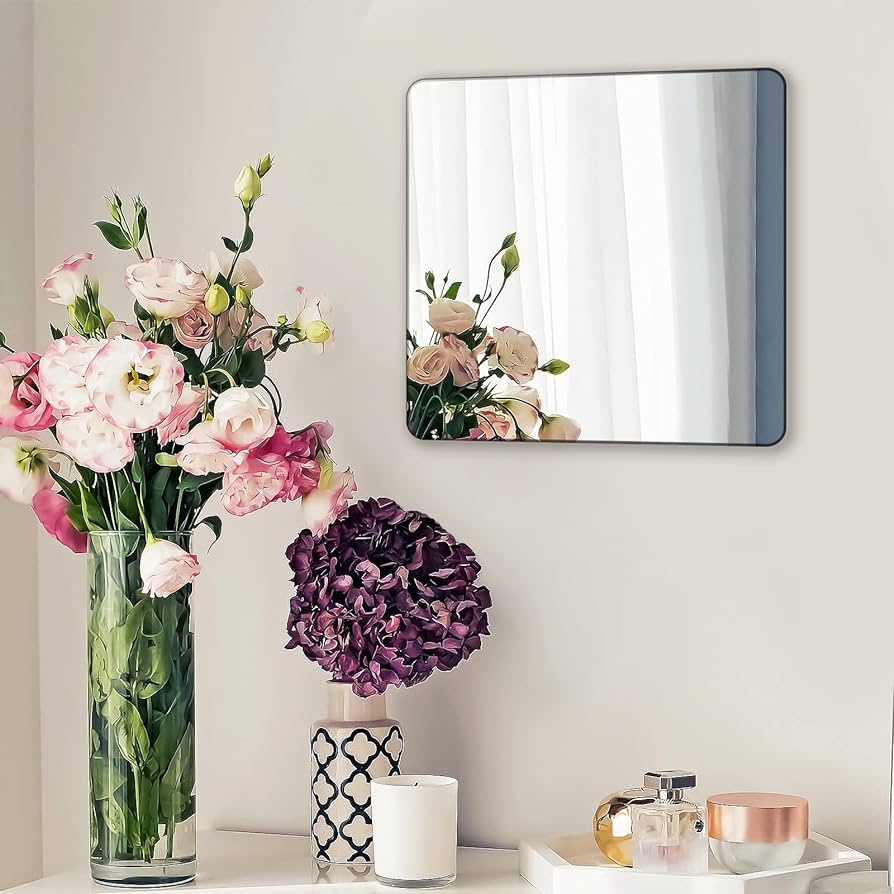 Mirror Wall Sticker | Self Adhesive Mirror | Flexible Mirror Sheets