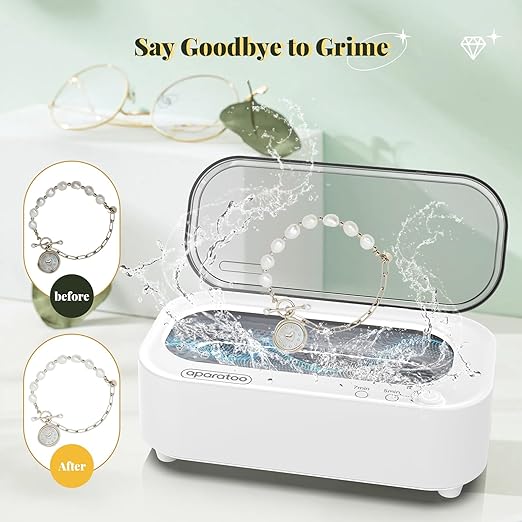 Ultrasonic Cleaning Machine -  Cleaner for Jewelry,  Glasses, Coins