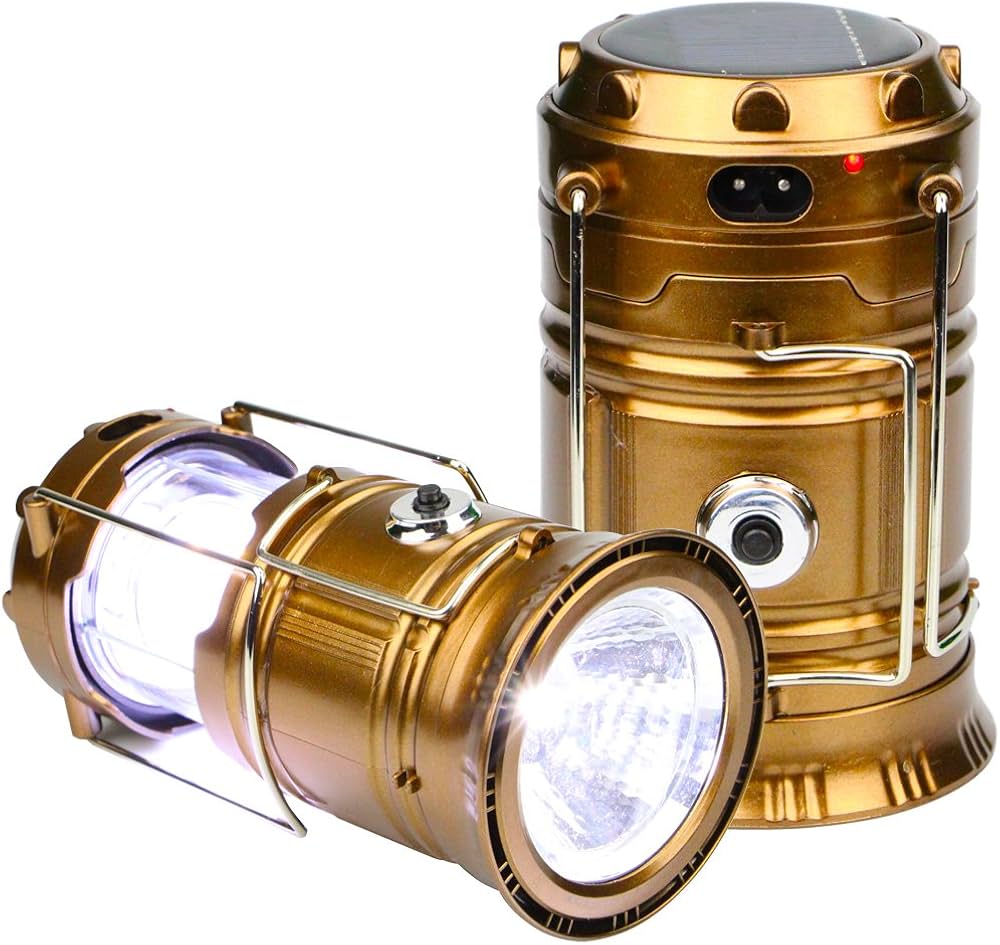 Solar Rechargeable Lantern Outdoor Camping Lamp