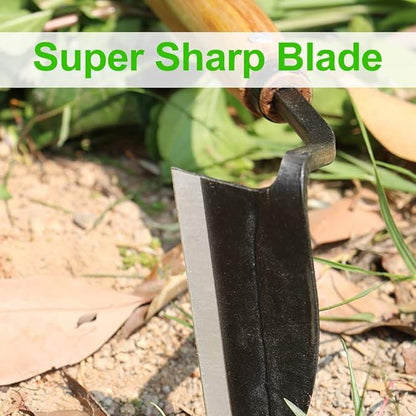 Weeding Sickle Gardening Hand Weeder | Heavy Duty Handheld Sickle