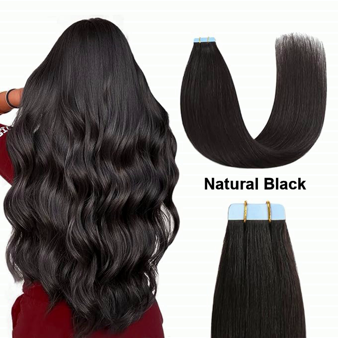 Buy 1 Get 1 Free Single clip Tape-in Hair Extensions Full set