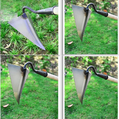 2-in-1 Triangle Weed Remover & Soil Loosening Gardening Tool