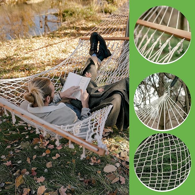 Portable Hammock Swing for 1 Person | Indoor and Outdoor Hammock Swing