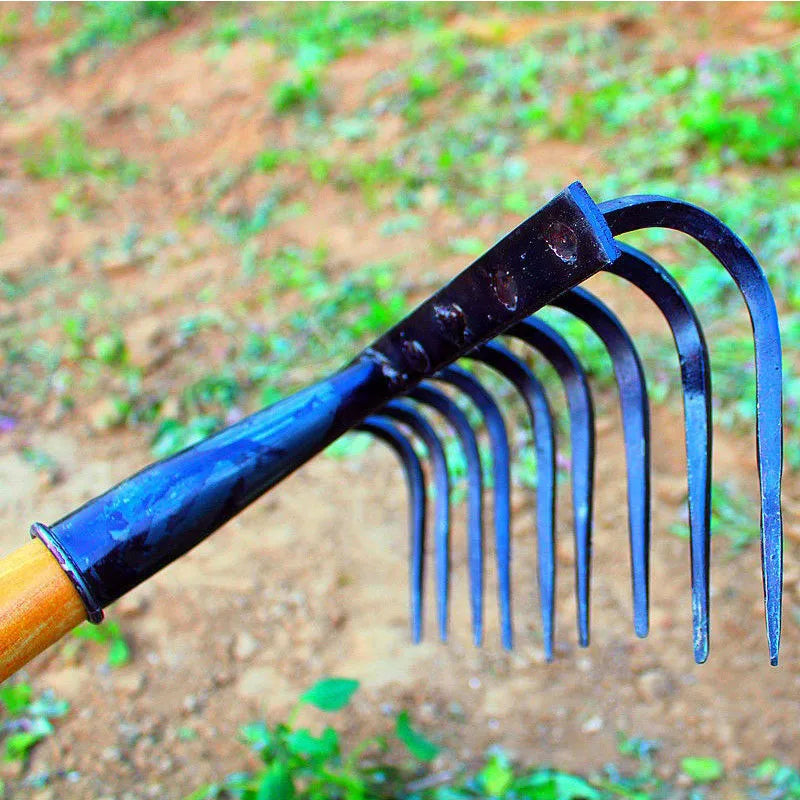 Agriculture Nine Teeth Nail Rake