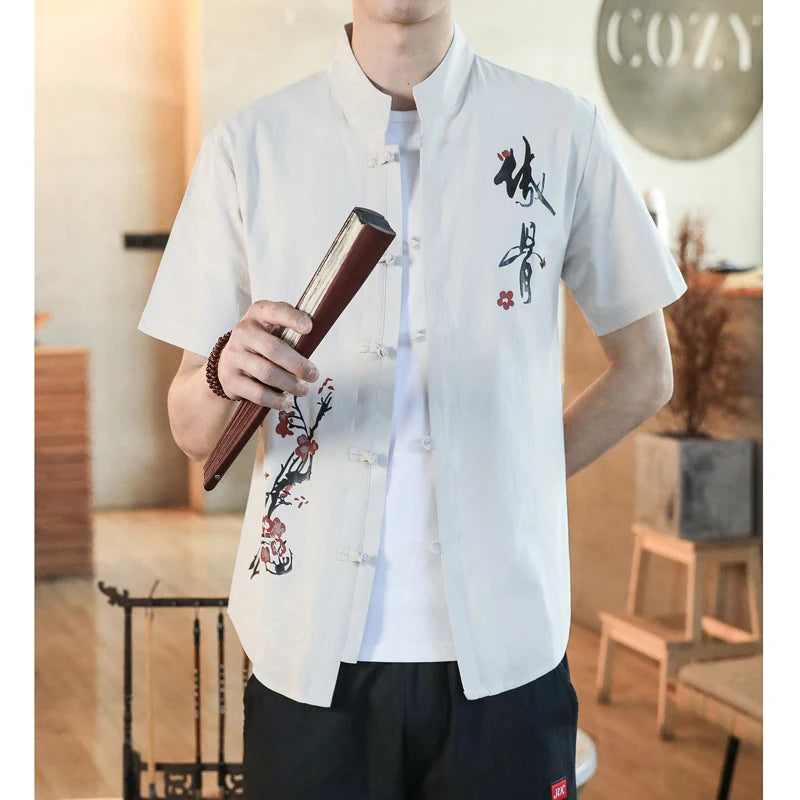 Buy Hanfu Shirt and Get Stretchable Pant Free