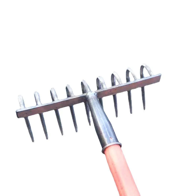 Agriculture Nine Teeth Nail Rake - hookupcart