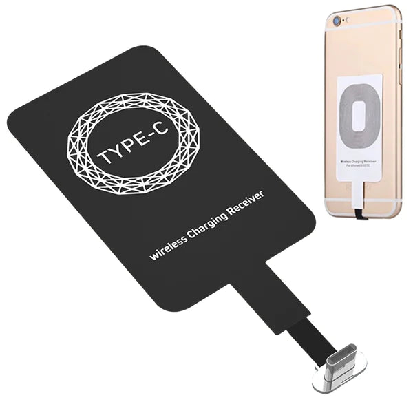 Android / I phone Wireless Charging converter Receiver hookupcart