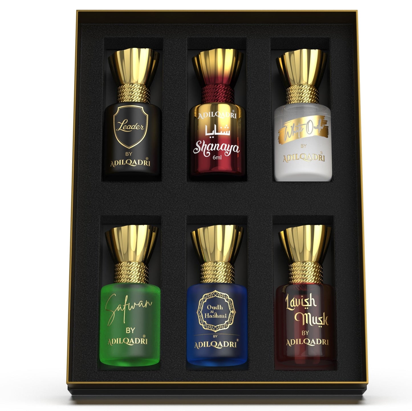 Assorted Luxury Attar Perfume Gift Set (6 × 6Ml) hookupcart