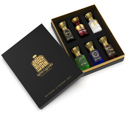 Assorted Luxury Attar Perfume Gift Set (6 × 6Ml) hookupcart