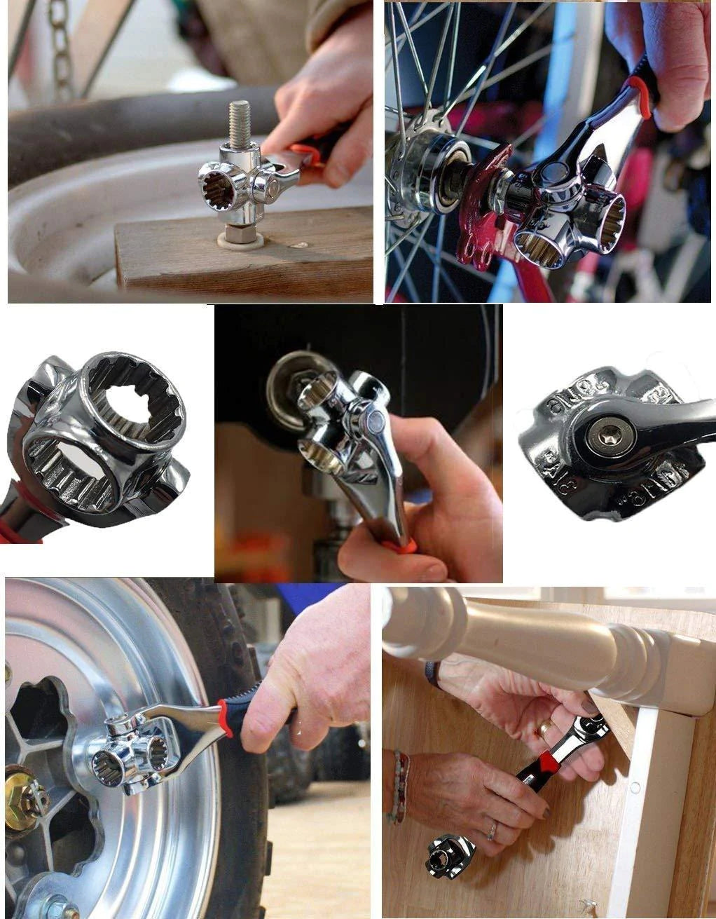 BUY 1 GET 1 FREE Universal Multi-Function 48-in-1 Stainless Steel Spanner hookupcart