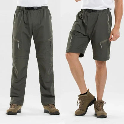 Detachable Trekking Pants for Men with Detachable Legs hookupcart