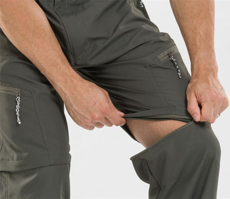 Detachable Trekking Pants for Men with Detachable Legs hookupcart