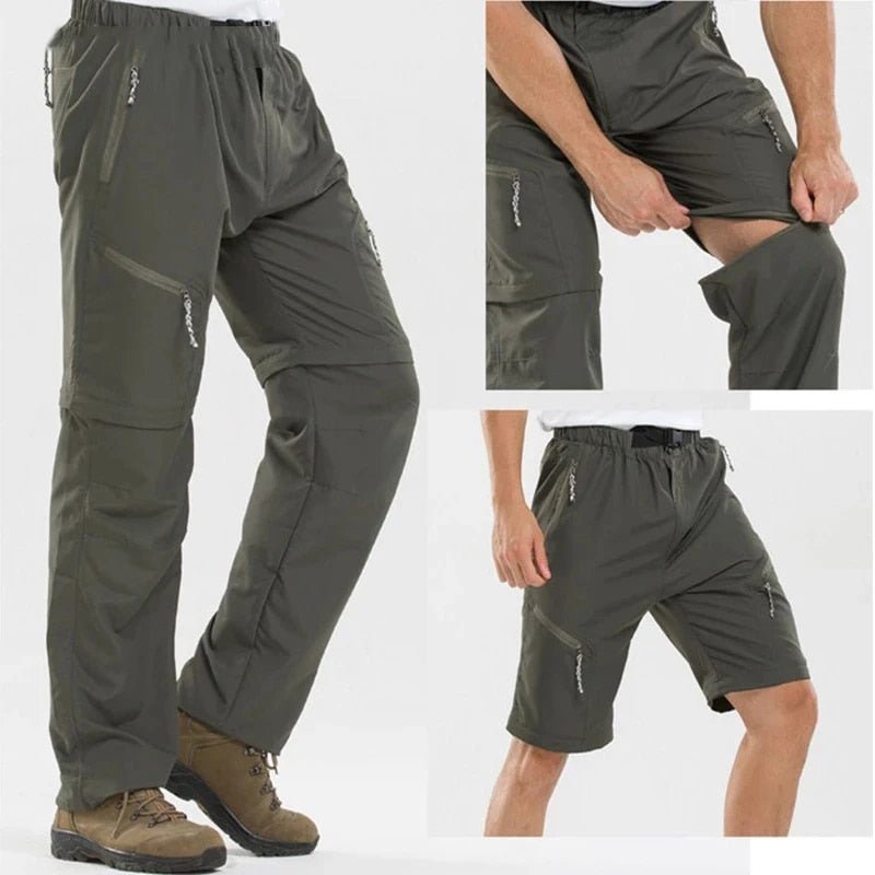 Detachable Trekking Pants for Men with Detachable Legs hookupcart