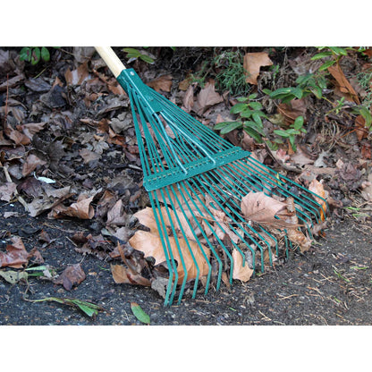 22-Tooth Garden Leaf Rake | Home Garden Ripper Tool