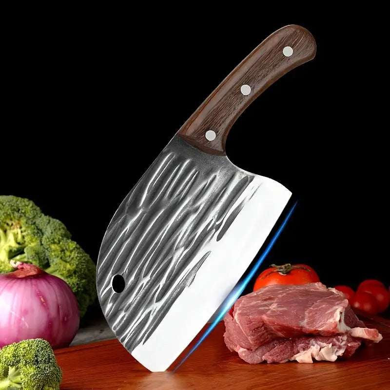 Forging Round Head Kitchen Knife with Premium Cover hookupcart