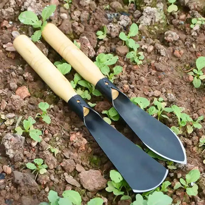 Set of 2 Gardening Hand Tools For Digging Transplanting, Planting, Weeding Remover Tool