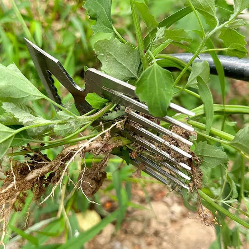 Gardening and Farming Helper Weed remover hookupcart