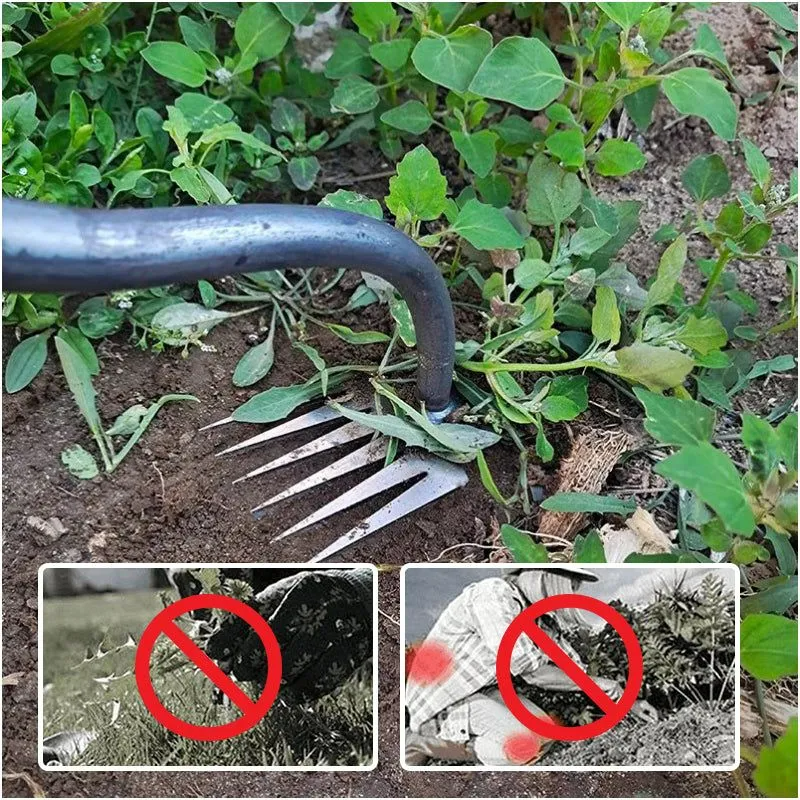 Gardening and Farming Helper Weed remover hookupcart