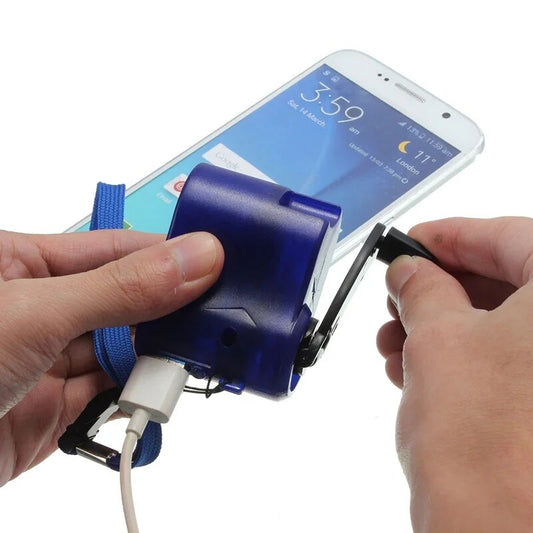 🔋 Hand Crank Charger Emergency Portable USB 🔋 hookupcart