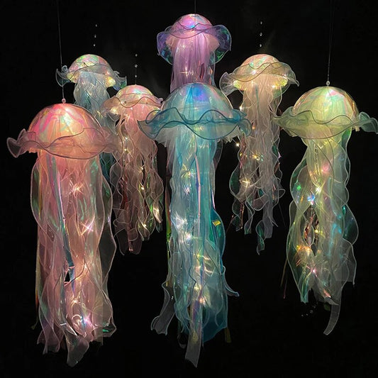 Handmade Jelly fish Lamp hookupcart