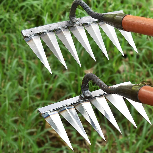 Saber tooth shovel rake for Farming and gardening hookupcart