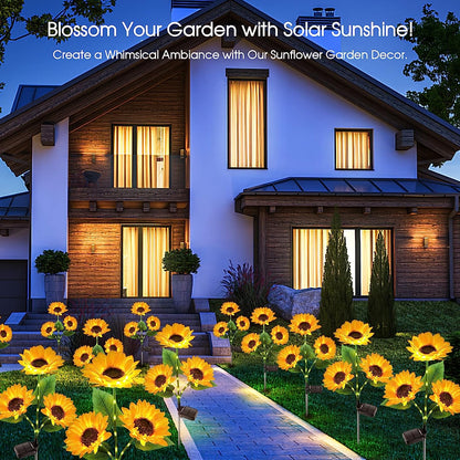 Sunflower Solar Lights hookupcart