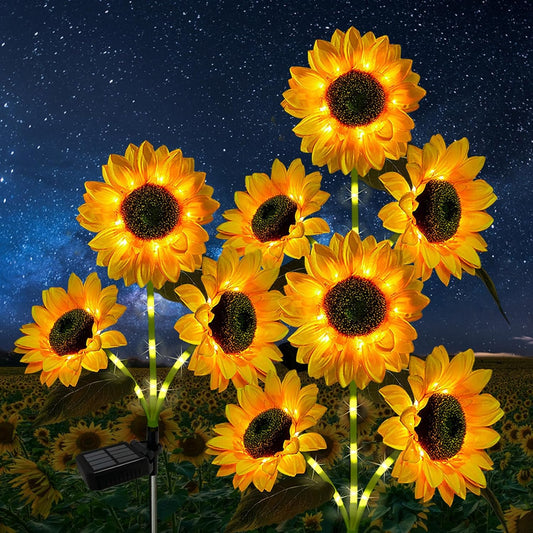 Sunflower Solar Lights hookupcart