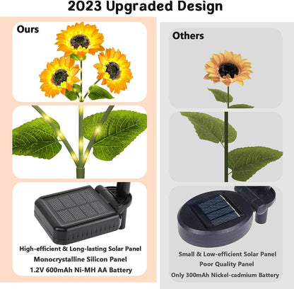 Sunflower Solar Lights hookupcart